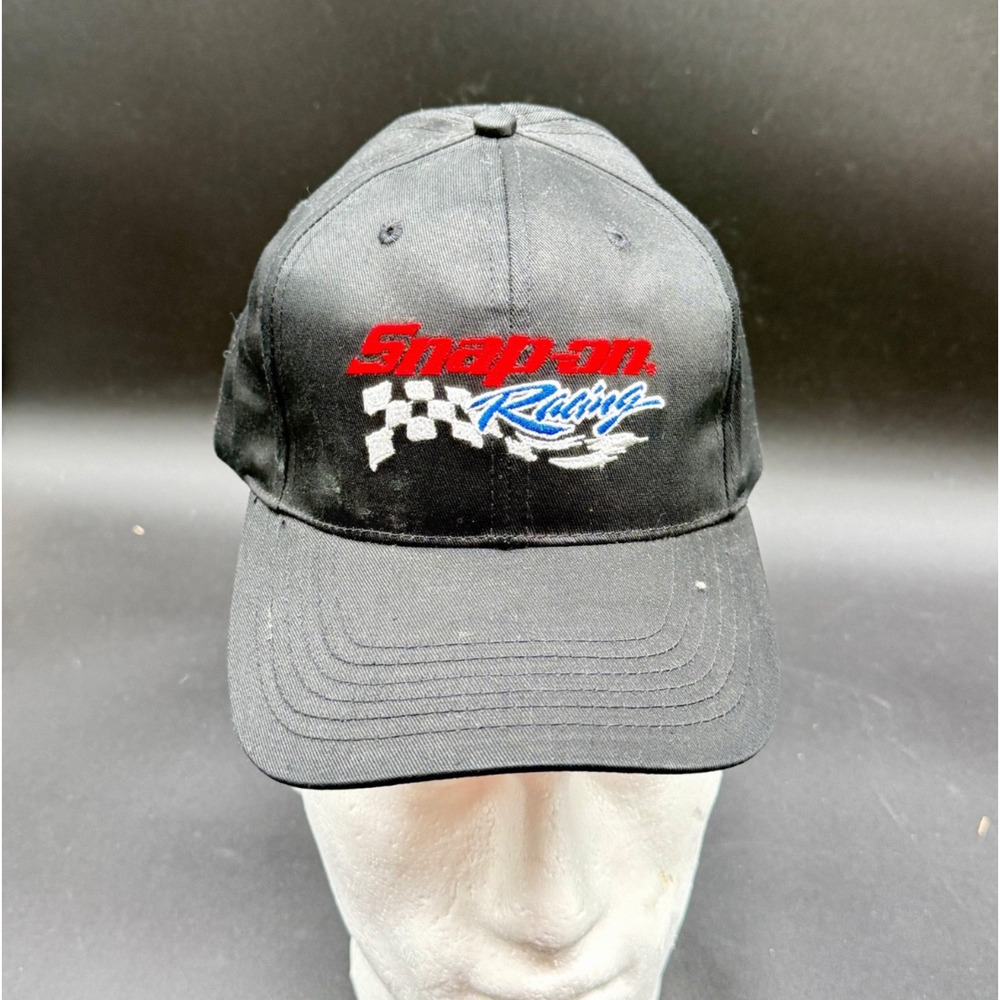 Snap-on Racing Hat Black Snapback Cap Official License NWOT